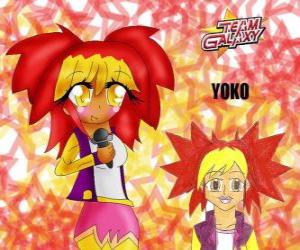 Puzzle Yoko είναι ένα κορίτσι 15 ετών, λάτρης της μουσικής ποπ που θέλει να τραγουδήσει καραόκε